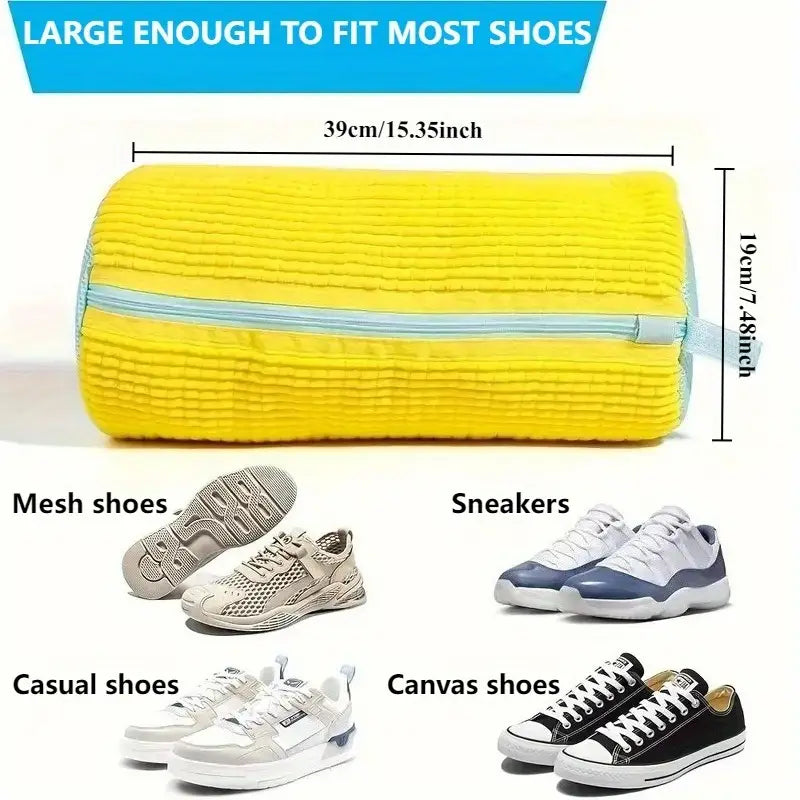 Reusable Washing Machine Shoe Wash Bags – Protect Your Shoes & Washer