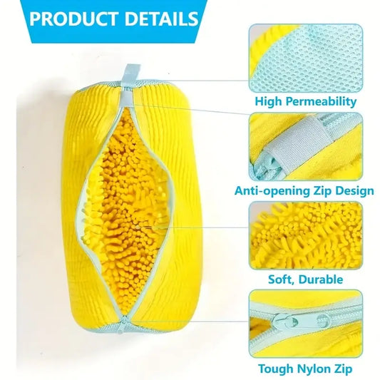 Reusable Washing Machine Shoe Wash Bags – Protect Your Shoes & Washer
